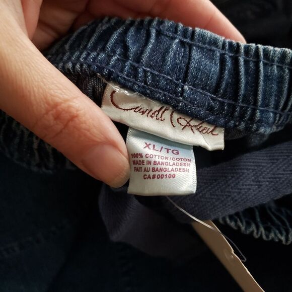 Carrol Reed High Waist Vintage capri crop jeans, nwt - cargo - Picture 3 of 11